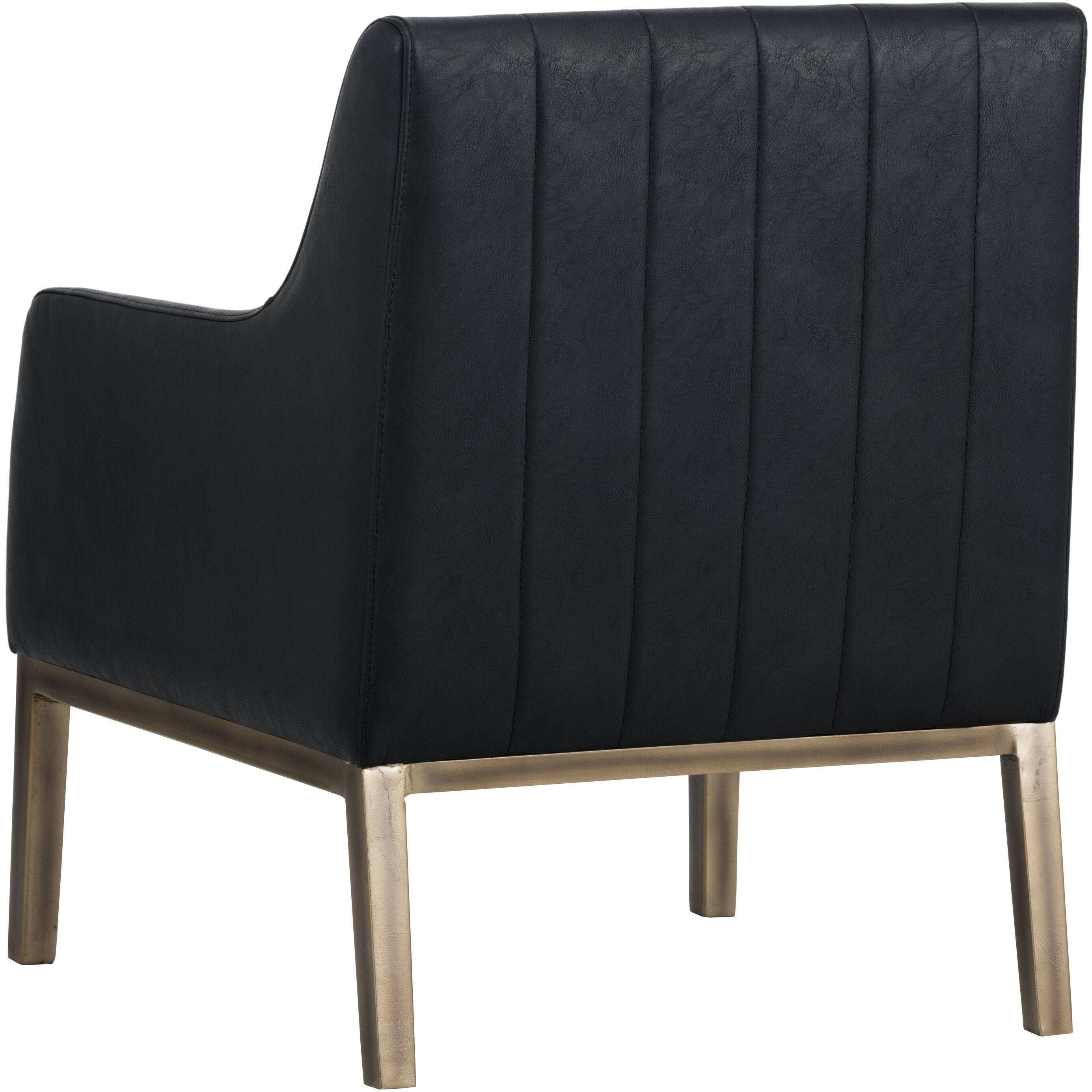 Wolfe Bravo Black Lounge Chair